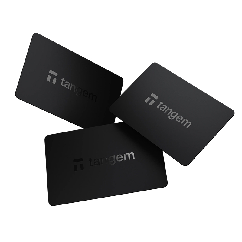 Tangem Wallet X3 (สีดํา) Crypto Hardware Wallet Cold Wallet CoolWallet รับสินค้าใน 1-3 วัน Philippin