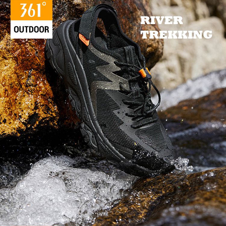 361 Degrees Trail Running 2.0 รองเท้าชายและหญิง รองเท้าแตะฤดูร้อน รองเท้าเดินป่าสำหรับเล่นกีฬากลางแจ
