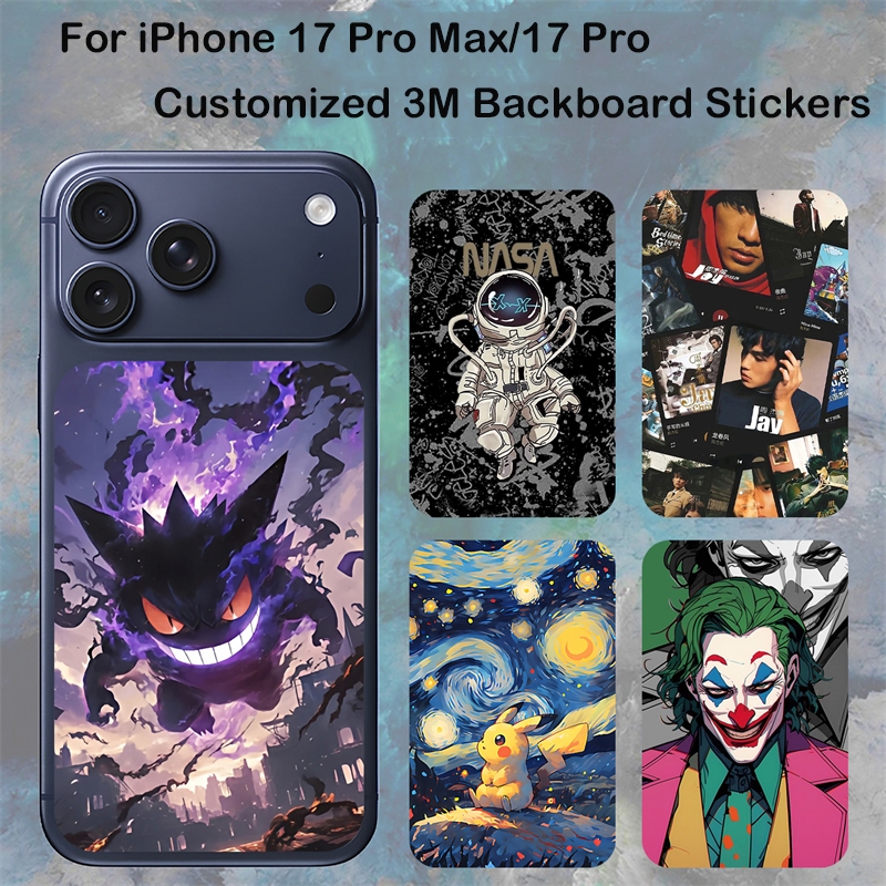 17ProMax สําหรับ iPhone 17 Pro Max สติ๊กเกอร์พื้นหลัง 3M แบบกําหนดเอง