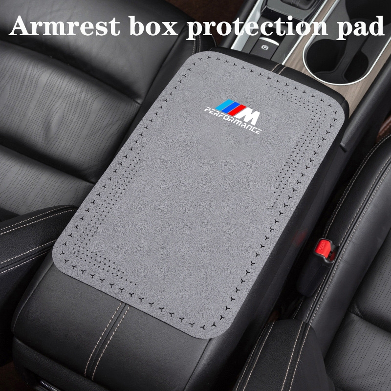 Anti-slip สําหรับรถ central control ที่วางแขนกล่องสําหรับ BMW M Performance X1 X2 X3 X4 X5 X6 E46 E9