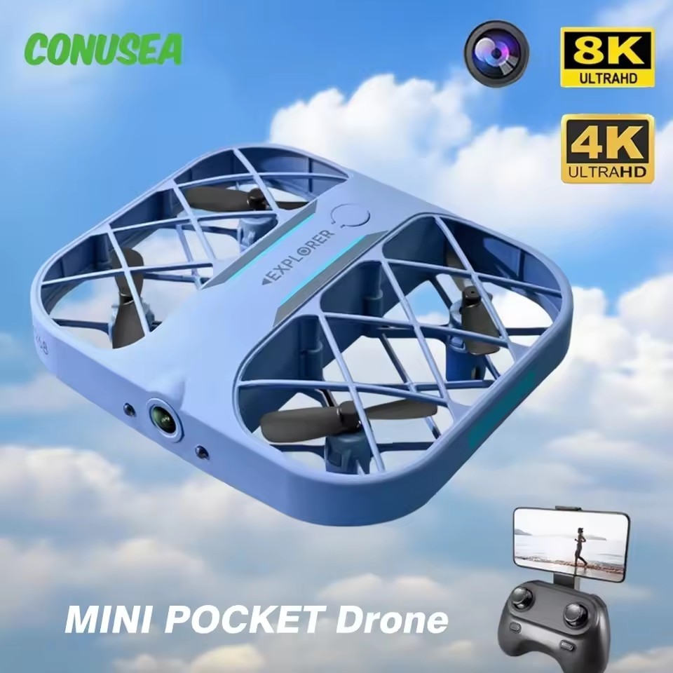 โดรน JJRC H107 พกพา ไร้กล้อง ควบคุมรีโมท 4CH ของเล่นเด็ก ผู้ใหญ่ UFO Quadcopter เครื่องบินบังคับ