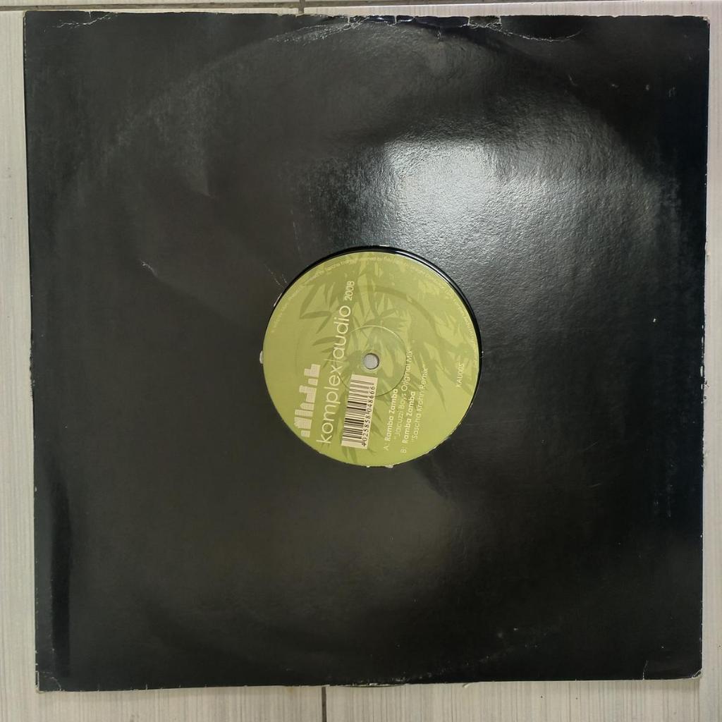 Jacuzzi Boys – กัมบ้า Zamba 	Techno, Tech House 2008 ไวนิล lp