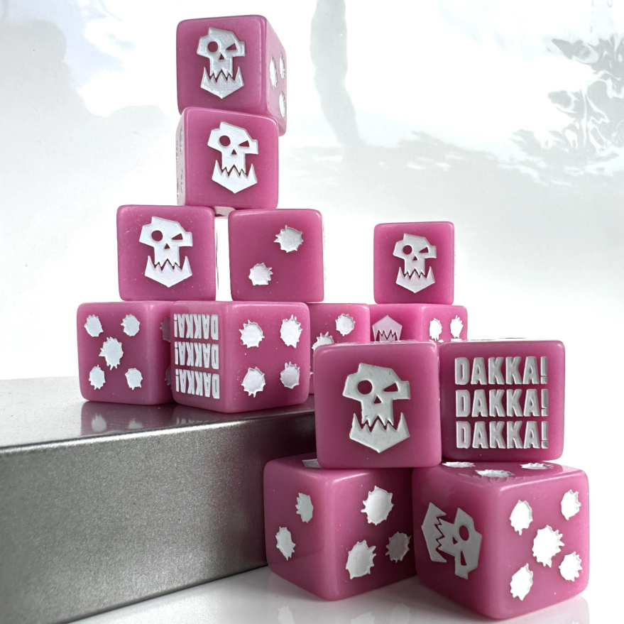 Warhammer 40k Dice Oak Orc Dice Barbarian Dice Warhammer Dice