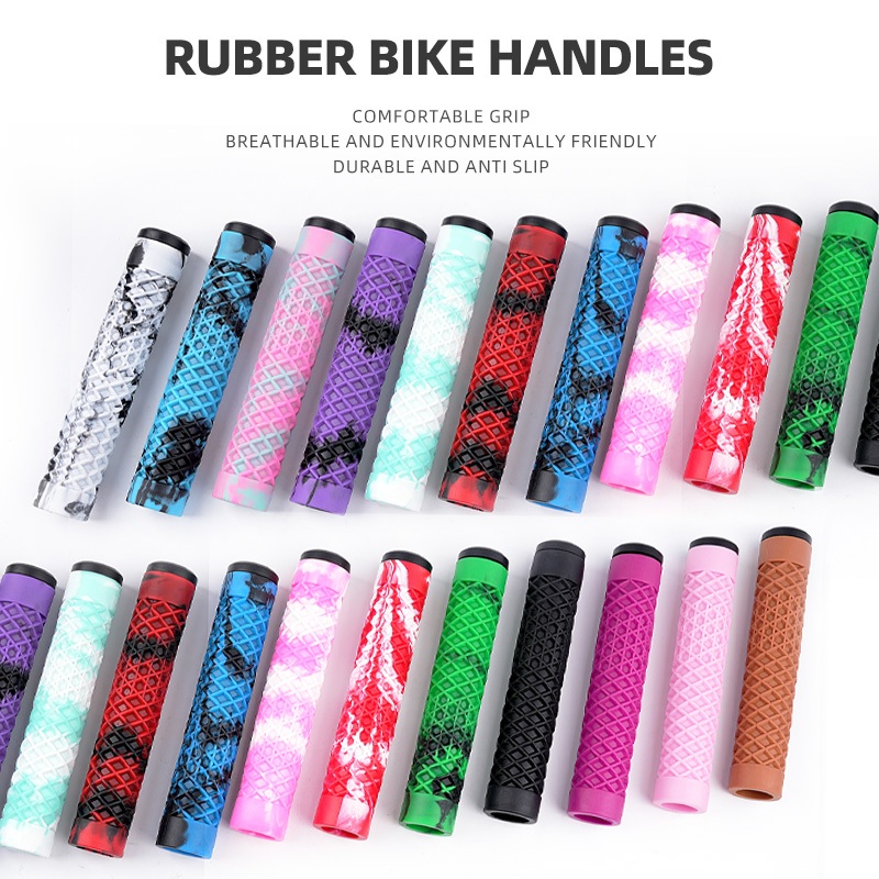 POLSO Fixed Gear Bike Grips ยางแฮนด์จับแน่น ป้องกันการสั่นสะเทือนและลื่นไถล