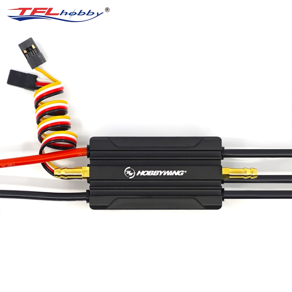 Hobbywing SeaKing V4 120A 160A 200A 300A Marine เครื่องปรับอากาศอิเล็กทรอนิกส์ BEC พร้อมระบายความร้อนด้วยน้ํา - รูปที่ 4