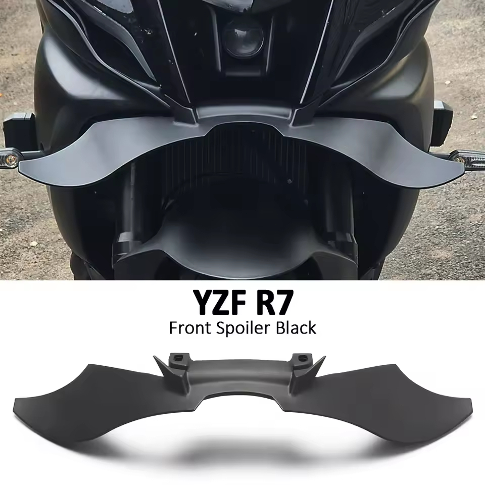 YZF-R7 Aerodynamic Winglets นิวเมติกด้านหน้า Fairing Wing Lower Wing Cover Protector สปอยเลอร์รถจักร