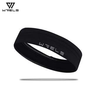 WRELS ที่คาดผมสําหรับเล่นกีฬา ดีไซน์ตาข่ายระบายอากาศแบบใช้ซ้ําได้สําหรับผู้ชายและผู้หญิง FD1001