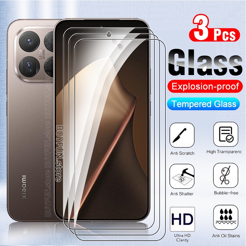 3AK 3 ชิ้นสําหรับXiaomi Mi 15T Pro 6.83 "5G mi15tpro mi15t mi15 T 14T 13T 12T 11T 10Tป้องกันหน้าจอHD