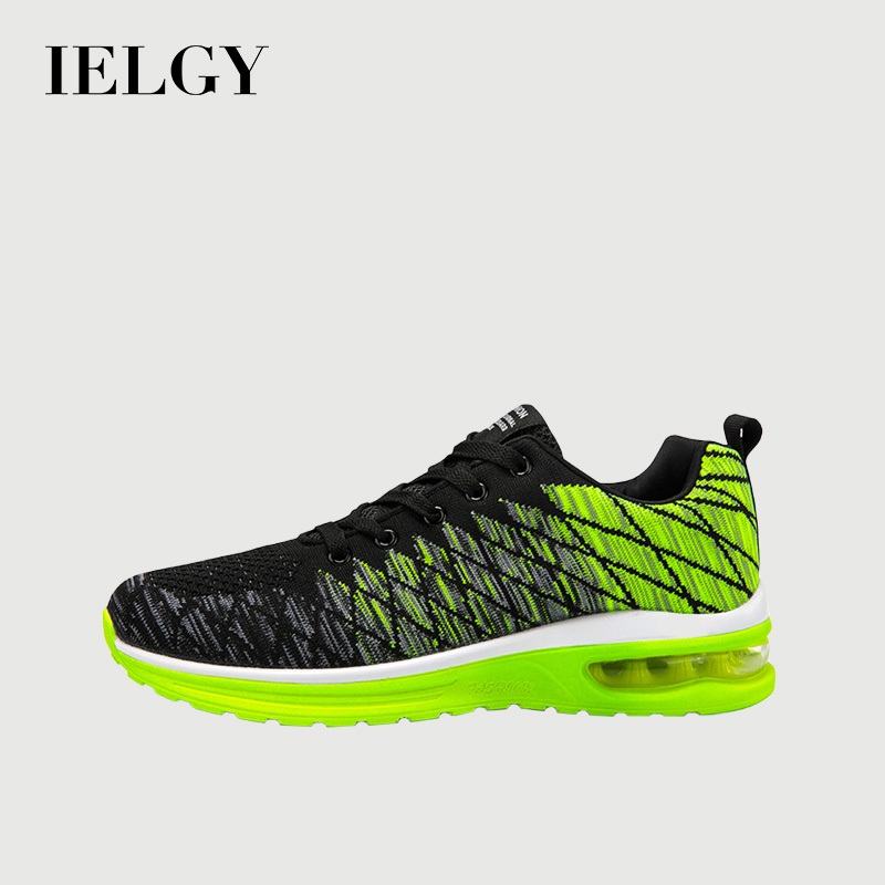 IELGY รองเท้าวิ่ง ผ้าตาข่าย ระบายอากาศ พลัสไซซ์ แฟชั่นสําหรับผู้ชาย