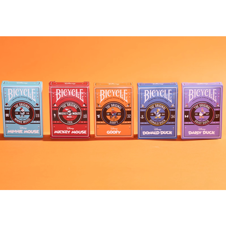 【BICYCLE】ไพ่ Disney Classic series card by Bicycle cardistry magic deck prop made in USA