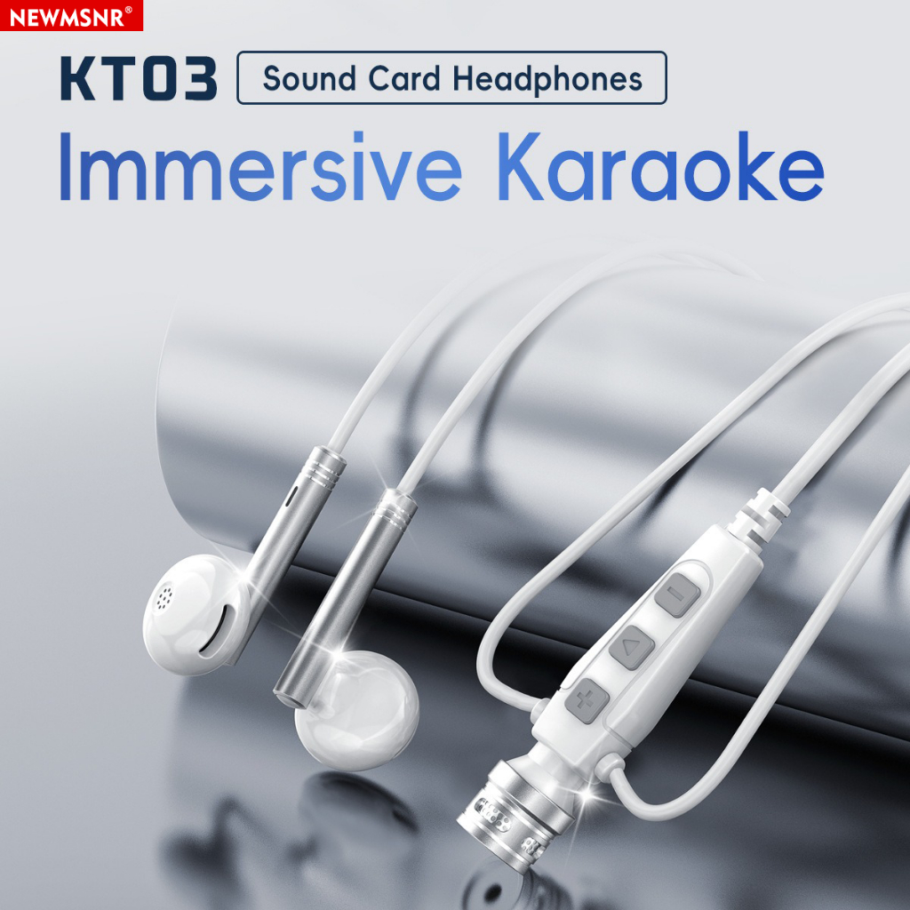 ข่าว 360° เสียงรอบทิศทางหูฟังแบบมีสายหูฟังคาราโอเกะสดไฮไฟคุณภาพเสียงชุดหูฟังบันทึกสมอร้องเพลงเพลงการตรวจสอบหูฟังหูกลับชิป ดีเอสพี หูฟัง