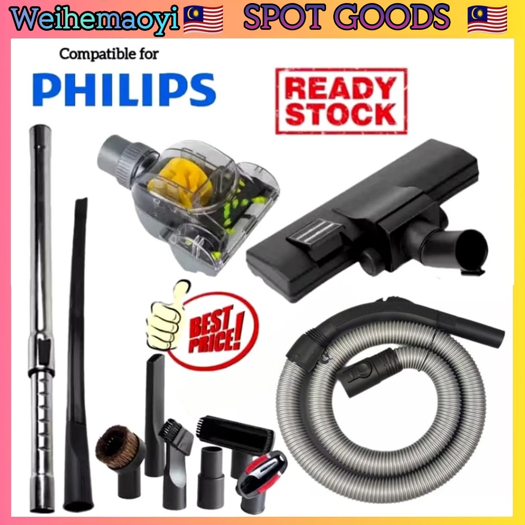 เหมาะสําหรับเครื่องดูดฝุ่น Philips ท่อหัวแปรงอุปกรณ์เสริม FC9350 FC9552 FC9555 FC9588 FC9556 FC9569 FC9571 FC9573