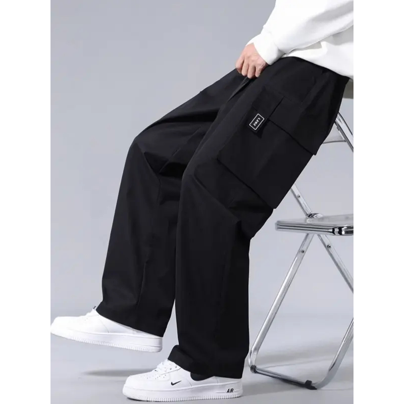 กางเกงขายาวลําลอง ทรงหลวม ทนทาน และป้องกันสิ่งสกปรก เหมาะกับใส่ทํางาน แฟชั่นฤดูร้อน สําหรับผู้ชาย - รูปที่ 4