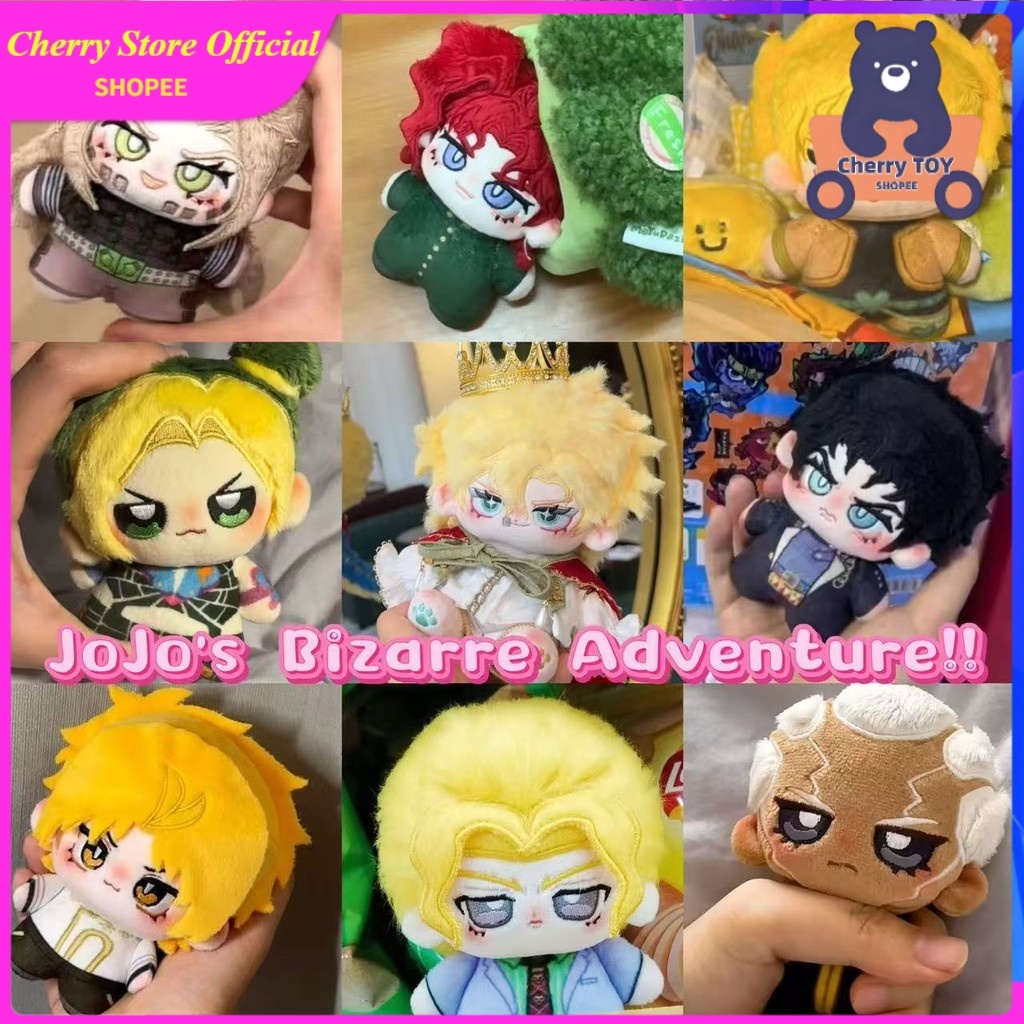 10 ซม.JoJo's Bizarre Adventure ตุ๊กตาตุ๊กตา Higashikata Josuke Giorno Giovanna คอสเพลย์ตุ๊กตาตุ๊กตาอะนิเมะแฟนของเล่น