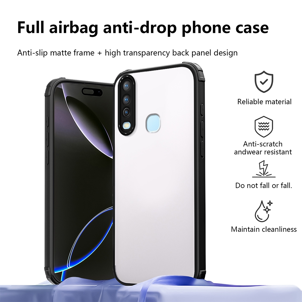 แฟชั่นสําหรับ VIVO 1901 1902 1904 1940 1916 1906 V1928A V1901 V1902 Hard TM ฝาครอบโทรศัพท์อะคริลิคกั