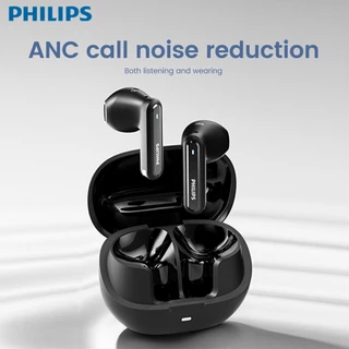 Philips [TAT2220] ชุดหูฟังบลูทูธไร้สาย True ชุดหูฟังตัดเสียงรบกวนแบบแอคทีฟอัจฉริยะแบบกึ่งอินเอียร์ HD Call