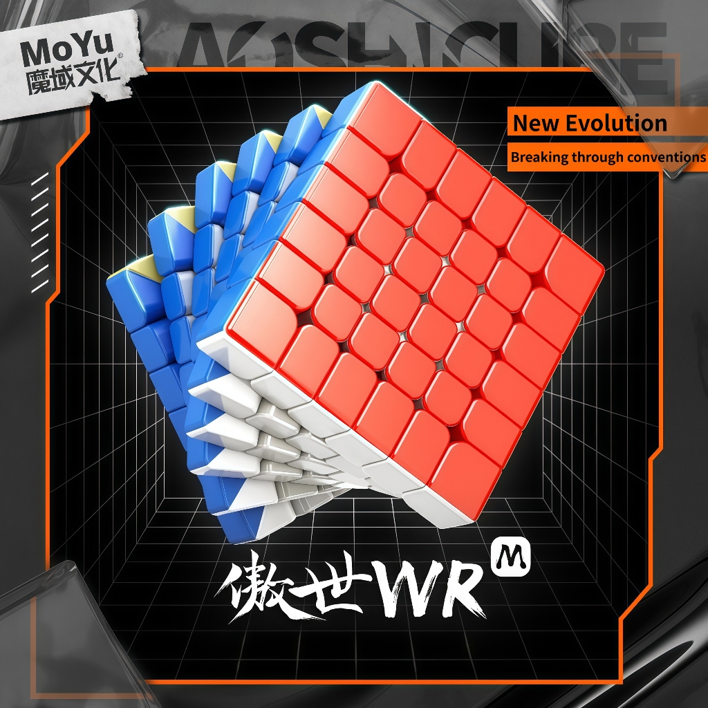MOYU 6x6 Rubik Moyu Aoshi WRM 6x6 Rubik ของเล่นบรรเทาความเครียด Professional Aoshi 6x6x6 ความคิดเกมก