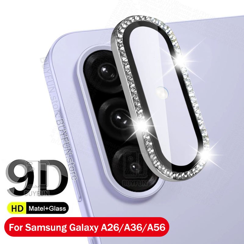 For samsungA 17 Diamond Eagle Eye Lens Ring For Samsung Galaxy A26 A36 A56 a 56 36 26 17 A17 4G 5G Shine Camera cap