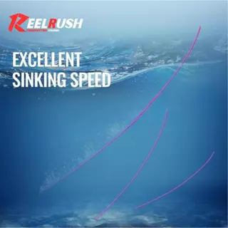 ReelRush-CH X8 PE สายเอ็นตกปลา 8 เส้น 10-60lb สำหรับปลาช่อน | เปลี่ยนสีทุก 10 เมตร สีเดียวกันทั้งเส้น ทนทาน ตีได้ไกล เรียบเนียน คุณภาพเทียบเท่า YGK