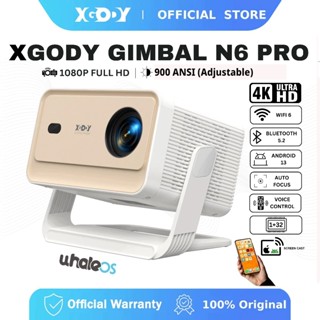 【Netflix รับรองแท้】XGODY โปรเจคเตอร์มินิ N6PRO  เครื่องฉายภา…