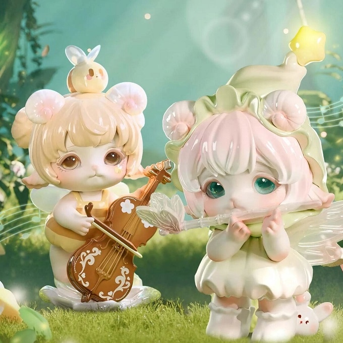 🚚ส่งภายใน 24 ชั่วโมง🚚(ยกBOX!!)=8 ชิ้น MIJUAN Insect Concert Blind Box