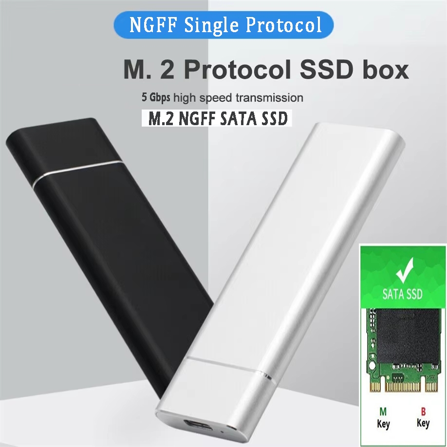 T24 USB3.1 ประเภท C ถึง M.2 NGFF SSD Enclosure M2 ถึง USBC Mobile Hard Disk กล่อง HDD สําหรับ 2230/2