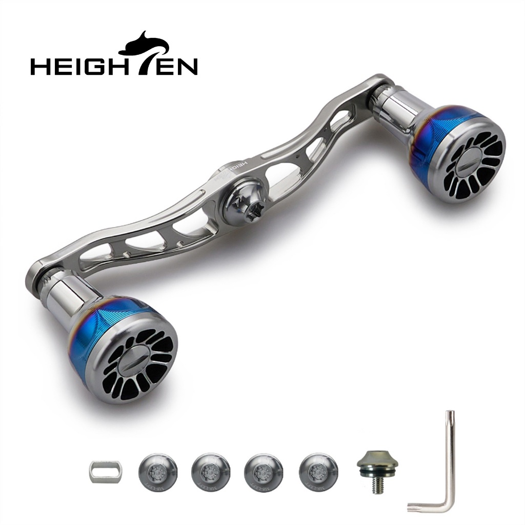 HEIGHTEN 105 มม.และ 115 มม.REEL Handle 24.5 มม.ลูกบิดสําหรับ Shimano Conquest Daiwa tatula Abu Okuma