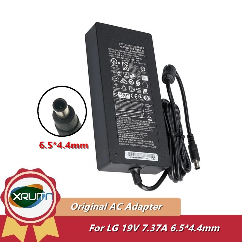 ของแท้ 19V 7.37A 140W LCAP31 A16-140P1A ADS-150KL-19-3 AC Adapter Charger สําหรับ LG V220 V325 V720 