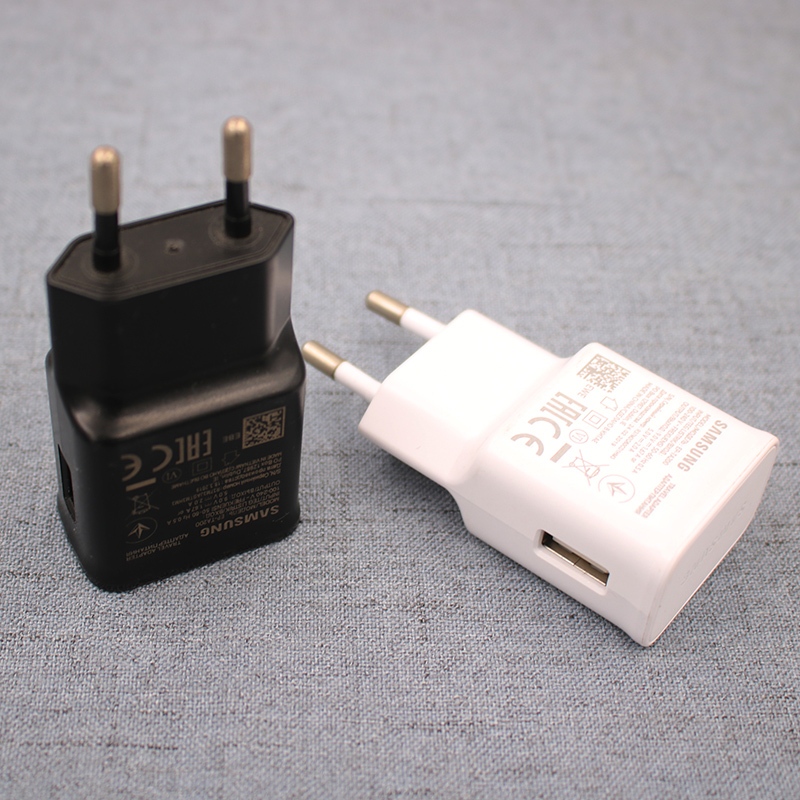 SAMSUNG 9V 1.67A Travel Adapter EU 15W Fast Charger 1.2M USB Type C สําหรับ Galaxy S10 S9 S8 Plus หม