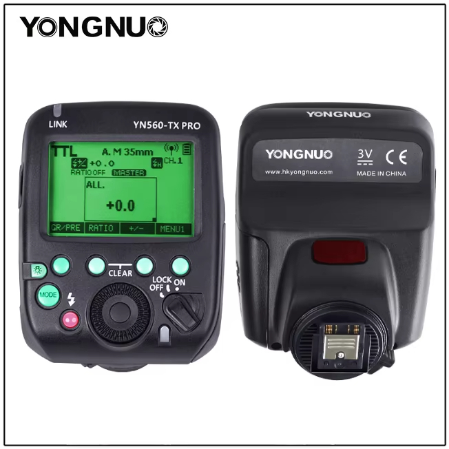 YONGNUO YN560-TX PRO Speedlite แฟลชทริกเกอร์เครื่องส่งสัญญาณวิทยุ TTL HSS สําหรับ YongNuo Canon YN20