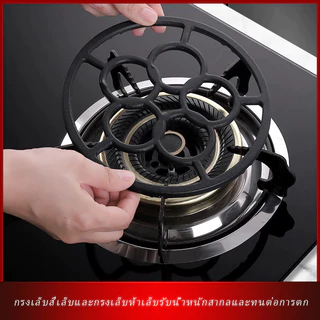 สถานีเตาแก๊สทนความร้อนสูงสําหรับทําอาหารไม่เหยียบทนทําอาหารทนทานชั้นวางไม่เลื่อน