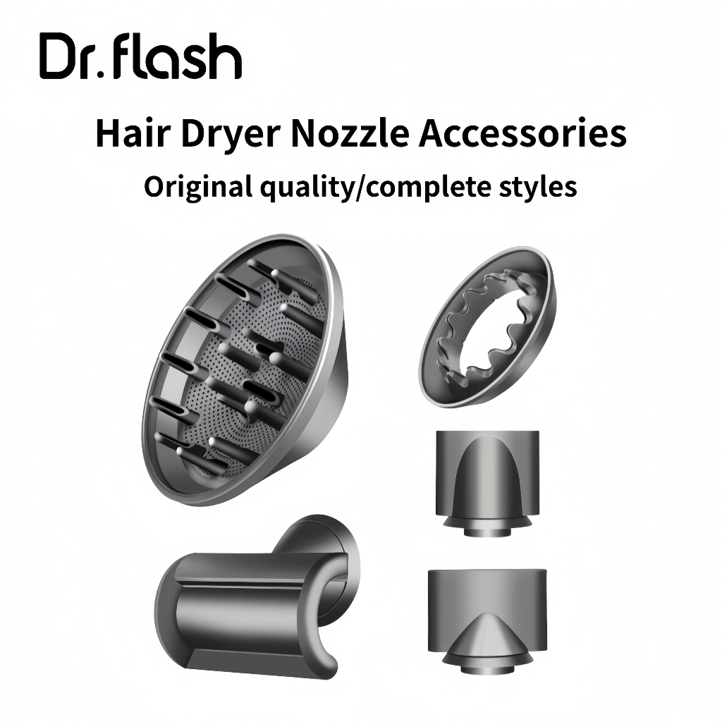 【Dr.flash】หัวฉีดเครื่องเป่าผม Dr.flash ไม่มียูนิตหลัก DR.FLASH