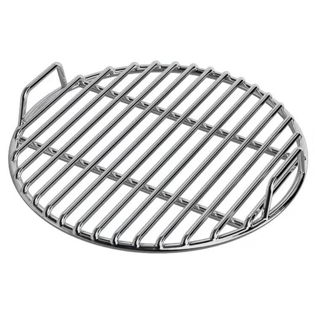 Heavy Duty Bbq Rack พร้อมที่จับคู่กลางแจ้งอเนกประสงค์รอบย่างบาร์บีคิวตาข่ายสําหรับห้องครัวในร่ม
