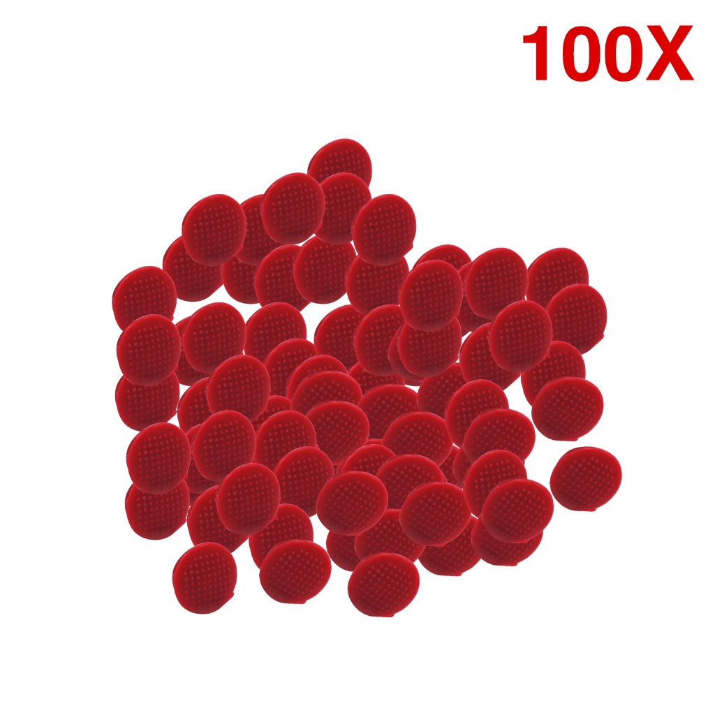 100PCS Red TrackPoint หมวกเมาส์ตัวชี้สําหรับ Lenovo Thinkpad T410 T420 T430 R400 คีย์บอร์ด Pointing 