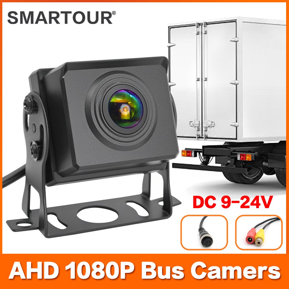 4K 180° AHD 1080P มุมมองด้านหลัง Heavy Duty กล้องย้อนกลับ Night Vision กันน้ํา RCA AV 4 PIN ปลั๊กสําหรับรถยนต์รถบัส Van Lorry รถบรรทุก RV Trialer