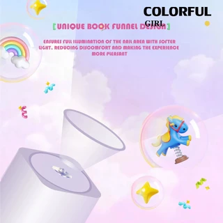 【พร้อมส่งในกรุงเทพฯ】 ชาร์จไฟได้ kikis สามารถใช้สำหรับอบเจลล็อคสี 500mAh ทุกสีไฟฉายอบเล็บ แยกขาย ขาตั้ง / ไฟฉายอบเล็บ สี แบบพกพา 3w.