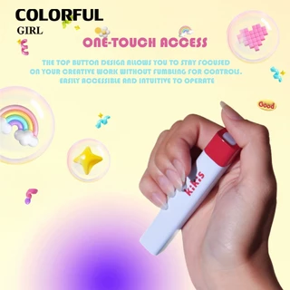 【พร้อมส่งในกรุงเทพฯ】 ชาร์จไฟได้ kikis สามารถใช้สำหรับอบเจลล็อคสี 500mAh ทุกสีไฟฉายอบเล็บ แยกขาย ขาตั้ง / ไฟฉายอบเล็บ สี แบบพกพา 3w.