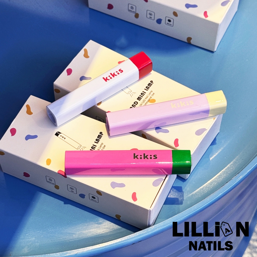 【พร้อมส่งในไทย】ขาตั้ง / ไฟฉายอบเล็บ 500mAh ทุกสีไฟฉายอบเล็บ kikis 3w. ช้กับ USB Type-C ล็อกอะไหล่ สามารถใช้สำหรับอบเจลล็อคสี แบบพกพา