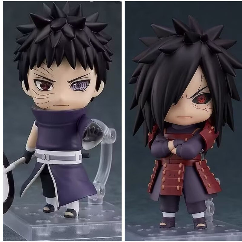 อะนิเมะ 10 ซม. #2120 #2175 Akatsuki Uchiha Obito Uchiha Madara PVC Action Figure รูปปั้นคอลเลกชันขาต
