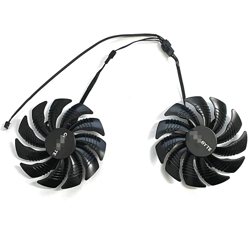 ทีที129215SU 88 มม.DC 12V 0.5A 4pin สําหรับ Gigabyte GTX 1050 1060 1070 Ti GV-RX570 580 AORUS RX 470