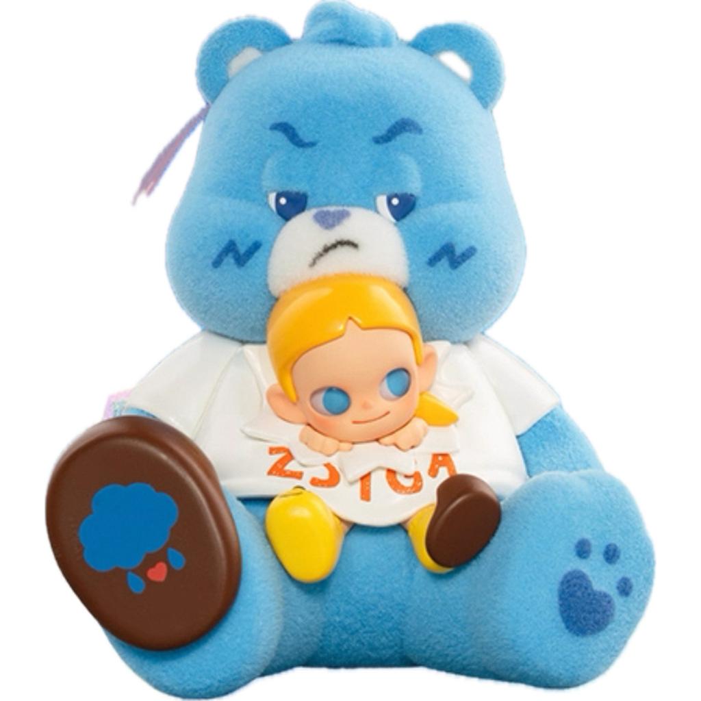 ของแท้ POPMART Zsiga × Care Bears Series Figures SET（MAY HAVE SECRET）/Secret:Zsiga and Grumpy Bear