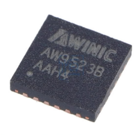 50PCS ยี่ห้อใหม่ AW9523BTQR AW9523B AW9523 Patch QFN24 ไฟหายใจไดรฟ์ชิป IC วงจรรวม IC