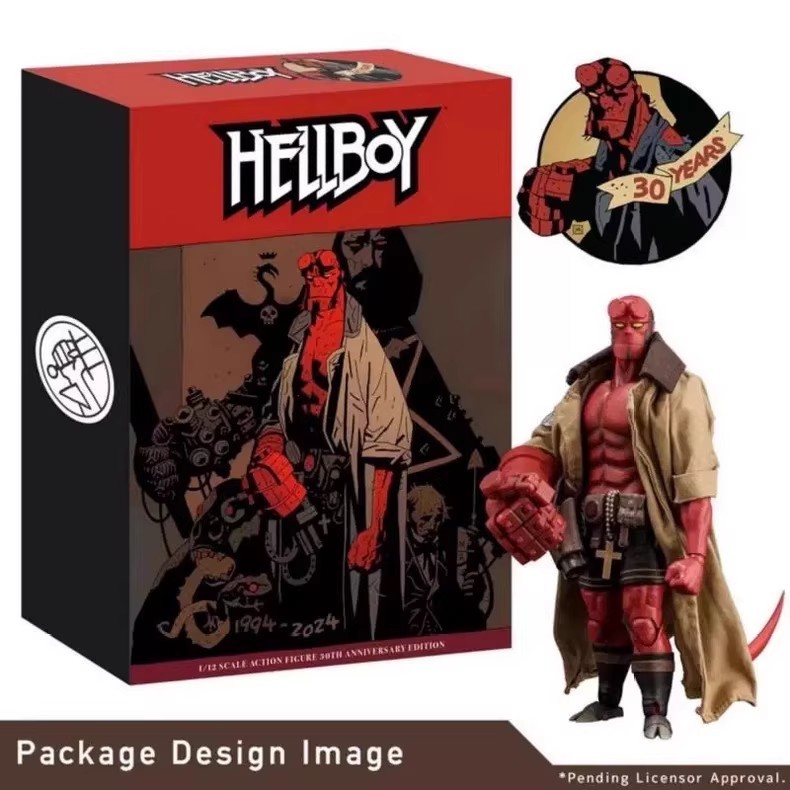 Chizuru HELLBOY 1/12 Hellboy 30th Anniversary Edition Action Figure