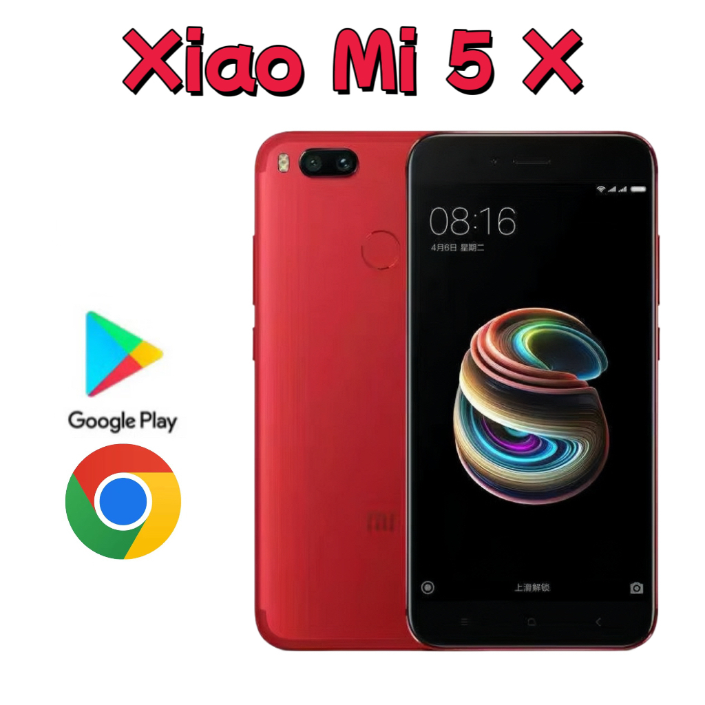 90% มือสองใหม่ Xiaomi สมาร์ท 4G โทรศัพท์ MI5X 3/4ROM + 32/64GB 12.0MP 3080mAh ปลดล็อคลายนิ้วมือภาษาท