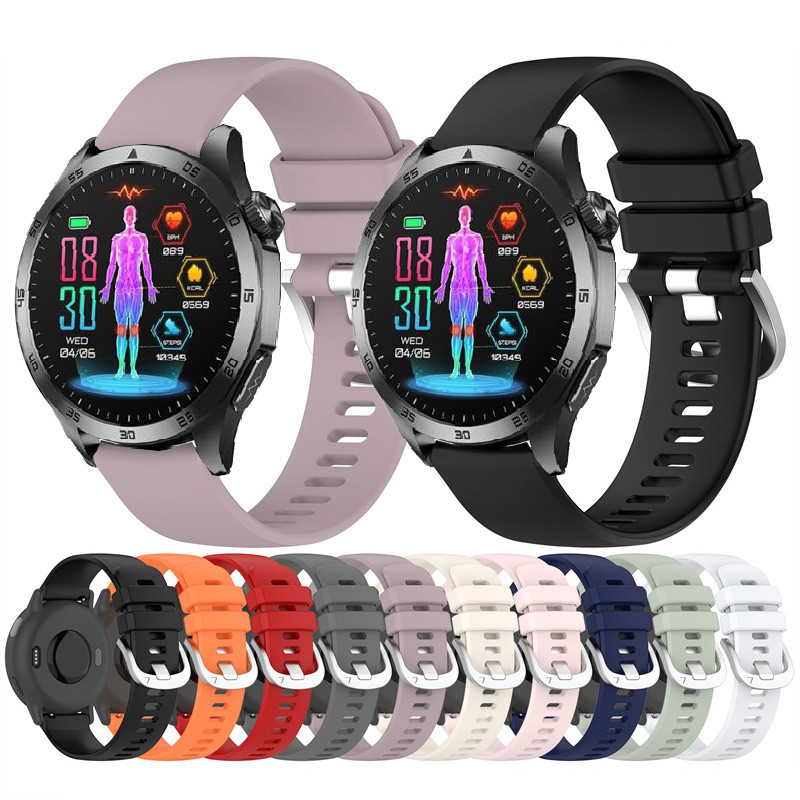 สําหรับ Pure Health Life HR5 / HR5s สายนาฬิกาซิลิโคนอ่อน