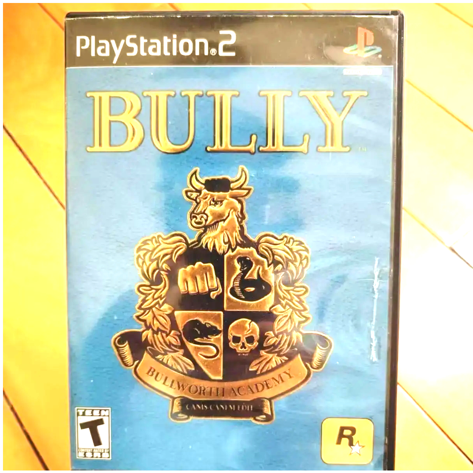 Bully ของแท้: Scholarship Edition North American Version สําหรับ Sony PS2 แผ่นสภาพนางฟ้า