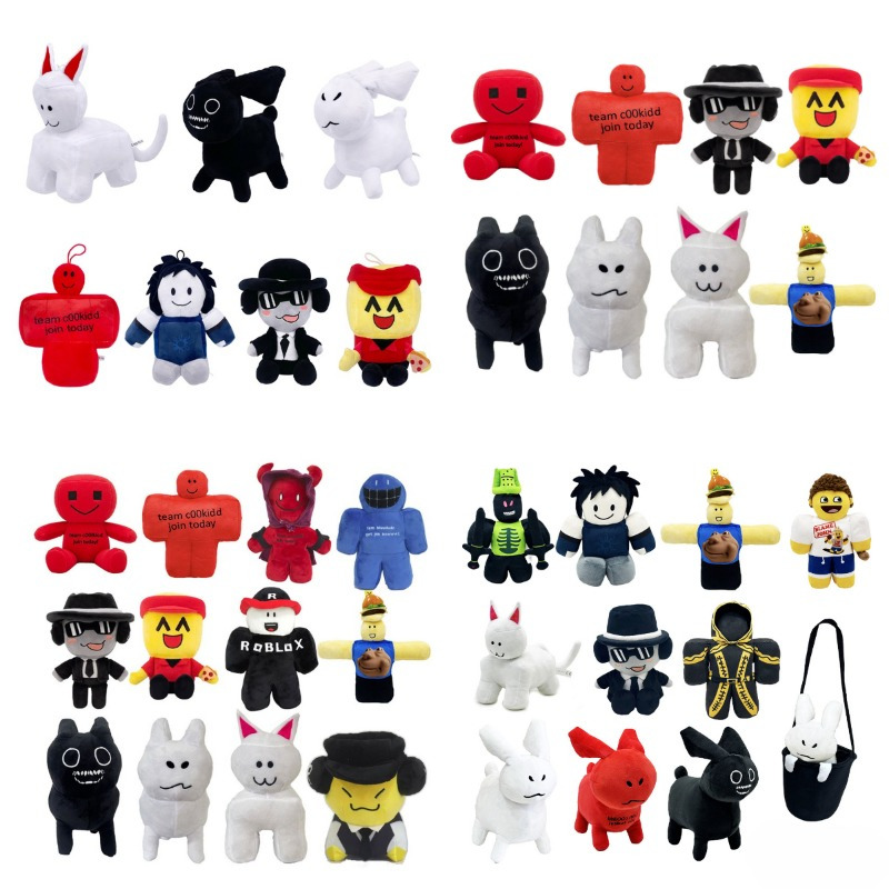 Roblox-forsaken Coolkidd ตุ๊กตาของเล่นตุ๊กตาน่ารักตุ๊กตาสัตว์ของขวัญสําหรับเด็กผู้หญิงสําหรับวันเกิด