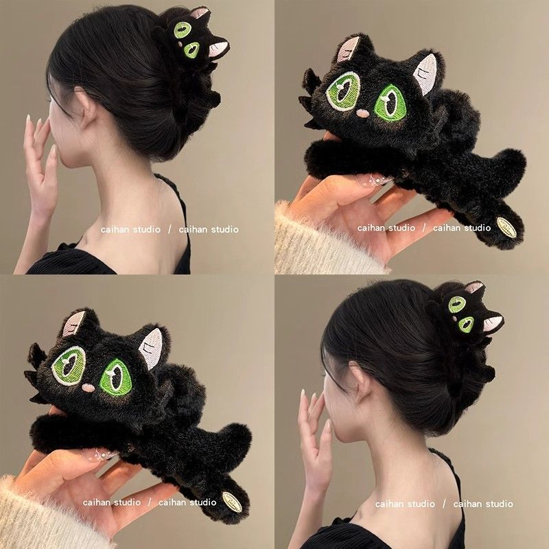 ตุ๊กตามีแมวสำหรับผ้าคลุมศีรษะ ดีไซน์ใหม่ สไตล์ฉลามขนาดใหญ่ ใช้ได้ทั้งฤดูใบไม้ร่วงและหนาว