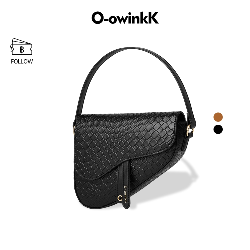 OWINKK CraftNoir Bag กระเป๋าสะพายข้าง ขนาดเล็ก การออกแบบที่หรูหรา