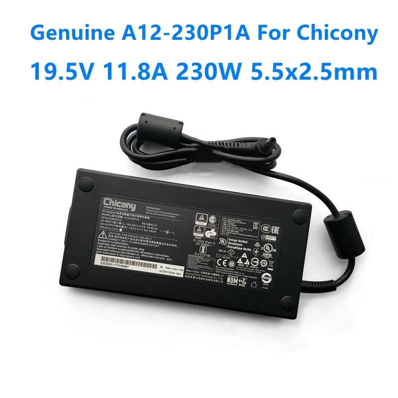 Gigabyte สําหรับอะแดปเตอร์ 230W 15G 15P 17G, Aero 15 16 17, Aorus 5 XE4 SE4 KE4 / A5 A7 X1 K1 แล็ปท็